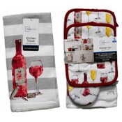 Wholesale - 6pc WINE STACK KITCHEN SET C/P 1